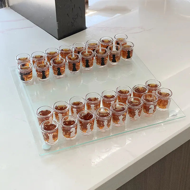 Shot Glass Chess Set