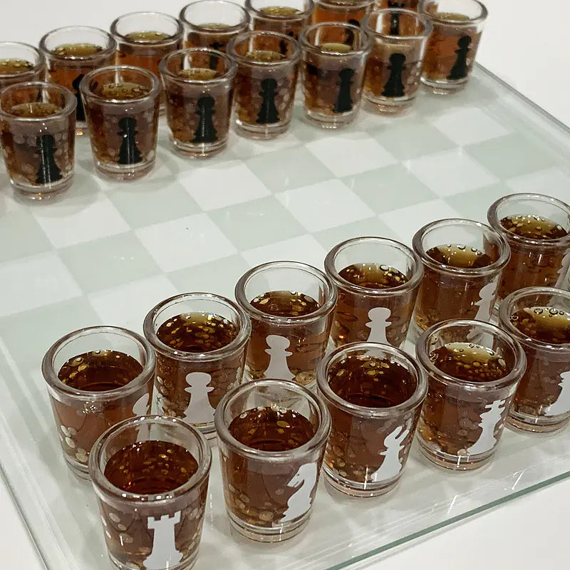 Shot Glass Chess Set
